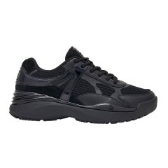 walker mesh+pu w black 39