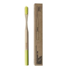 spazzolino bamboo medium lime