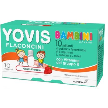 yovis bambini fragola 10x10ml