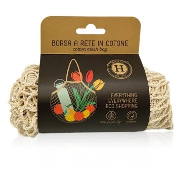 borsa a rete in cotone
