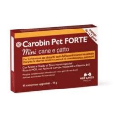 carobin pet forte mini 15 cpr