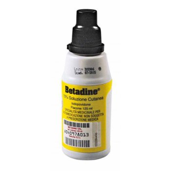 betadine*soluz cut 125ml 10%