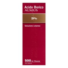 acido borico almus 3% 500 ml