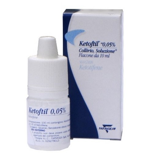 Ketoftil Collirio Flacone 10ml 0,5mg/ml