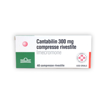 cantabilin 40 compresse rivestite 300 mg
