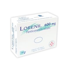 lorenil 1 capsula molle vaginale 600mg