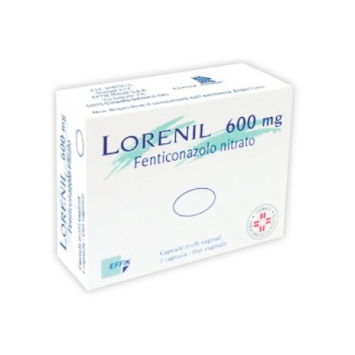 Lorenil 1 Capsula Molle Vaginale 600mg