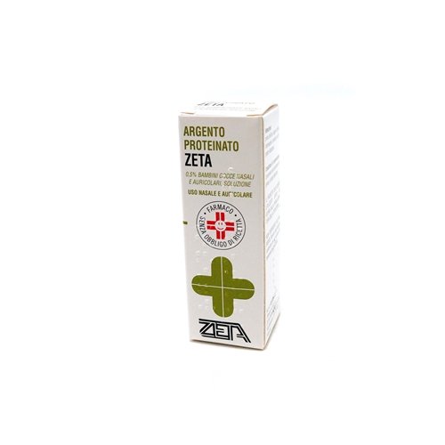 Zeta Argento Proteinato 0,5% Gocce Nasali / Auricolari 10ml