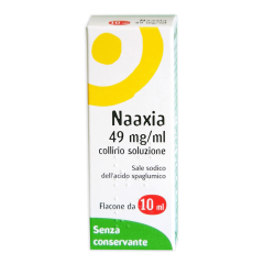 naaxia collirio flacone 10ml 4,9% senza conservanti