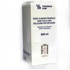 sodio cloruro fki*0,9% 500ml