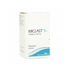 miclast 1% soluzione cutanea flacone 30ml 