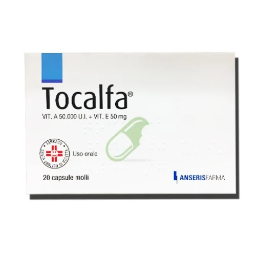 Tocalfa 20 Capsule Molli 50000 UI + 50mg