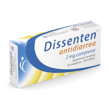 dissenten*a-diarrea 2mg 10 cpr