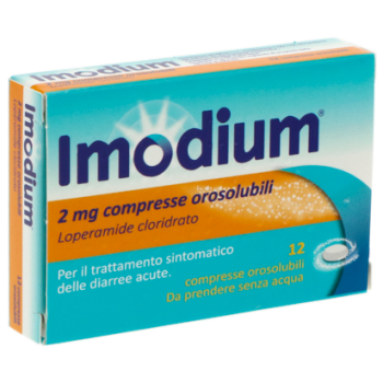 imodium 12 compresse orosolubili 2mg - medifarm srl