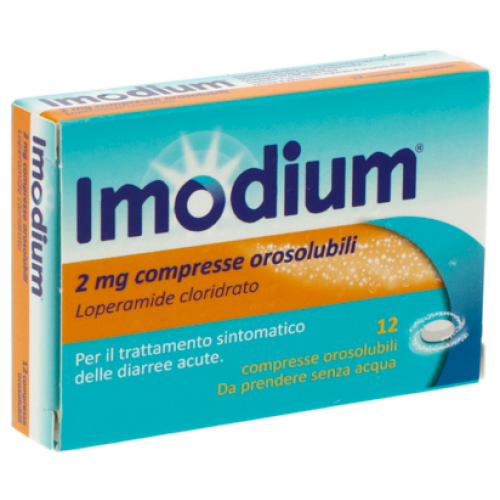 Imodium 12 Compresse Orosolubili 2mg - Medifarm Srl