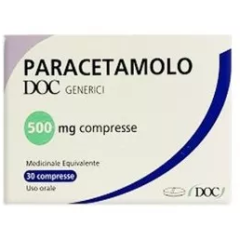 paracetamolo  500mg 30cpr doc