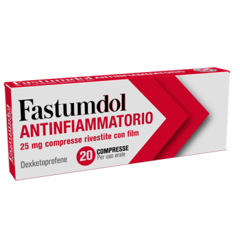 fastumdol antinf*20cpr 25mg