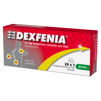 dexfenia*20cpr riv 25mg