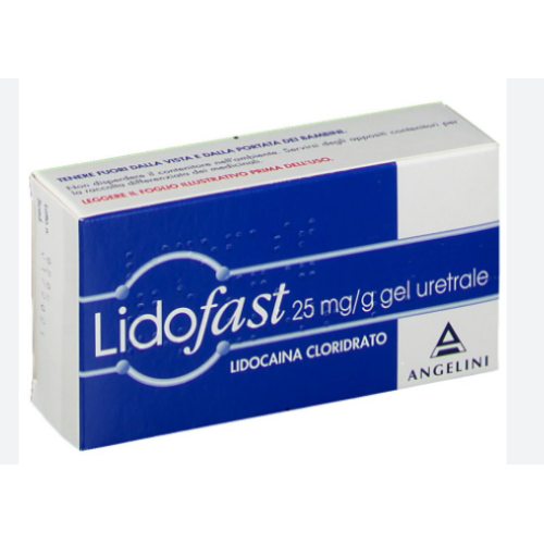 Lidofast*gel Uretrale 2,5% 15g