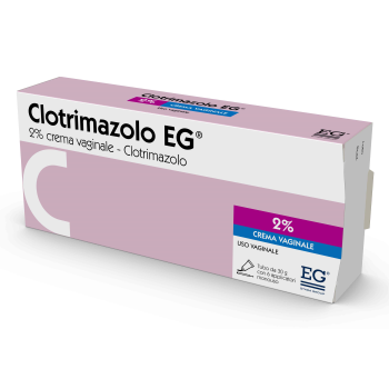 clotrimazolo eg*crema vag 2%