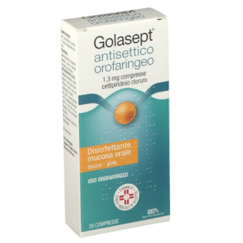 golasept ant oro*20cpr 1,3mg
