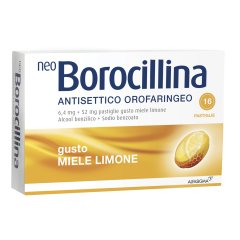 neoborocillina antisettico orofaringeo 16 pastiglie limone