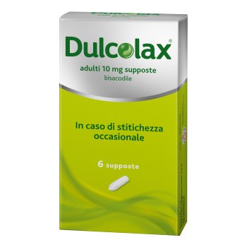 dulcolax adulti 6 supposte 10mg - opella healthcare italy srl