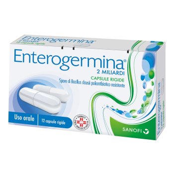 enterogermina 12 cps 2mld