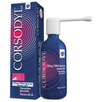 corsodyl spray orale clorexidina 200mg/100ml 60 ml
