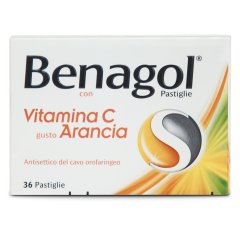 benagol 36 pastiglie vitamina c