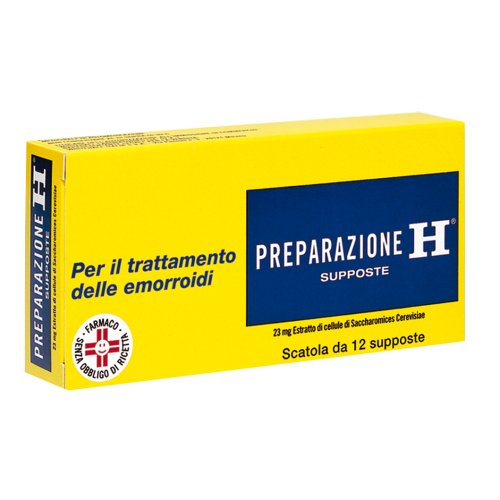 Preparazione H 12 Supposte 23mg