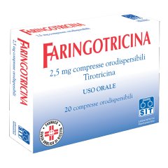 Faringotricina 20 Compresse Orodispersibili 2,5mg