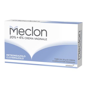 meclon crema vaginale 30g + 6 applicatori 