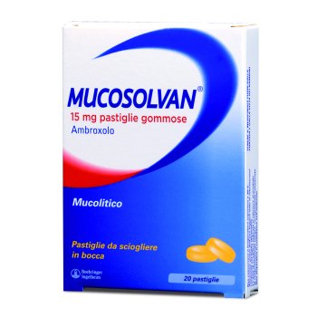 mucosolvan 20 pastiglie gommose 15mg