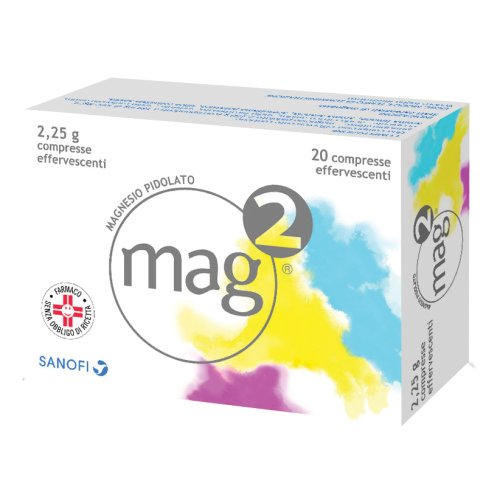 Mag 2 20 Compresse Effervescente 2,25g