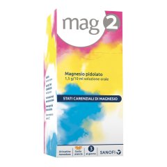 mag 2 soluzione orale 20 bustine 1,5g/10ml