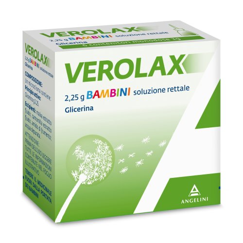 Verolax Bambini 6 Microclismi Rettali Perette Di Glicerina 2,25g