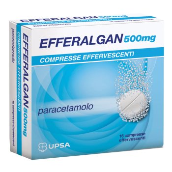 efferalgan 16 compresse effervescenti 500 mg - upsa italy srl