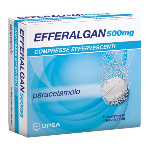 Efferalgan 16 Compresse Effervescenti 500 Mg - Upsa Italy Srl