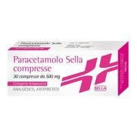 Paracetamolo 500mg 30 Compresse Sella