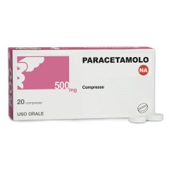 paracetamolo 500mg 20 compresse nova argentia