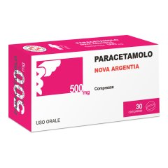 paracetamolo 500mg 30 compresse - nova argentia