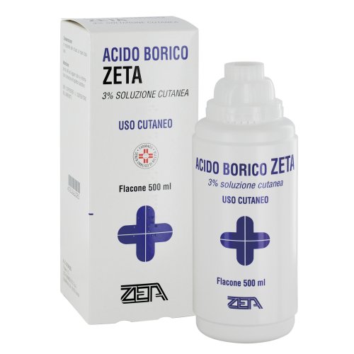 Zeta Acido Borico 3% 500ml