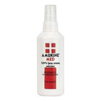 amukine med 0,05% spray cutaneo 200ml 