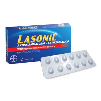 lasonil antinfiammatorio 220mg 12 compresse