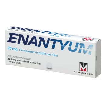 enantyum 20 compresse rivestite 25mg