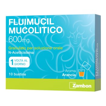 fluimucil 600mg mucolitico10 bustine