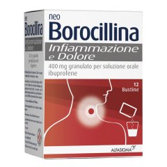 neoborocillina infiammazione & dolore 12 bustine