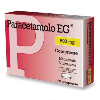 paracetamolo 500mg 20 compresse eg