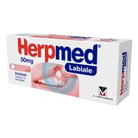 Herpmed Labiale 50 mg | 2 Compresse Buccali 